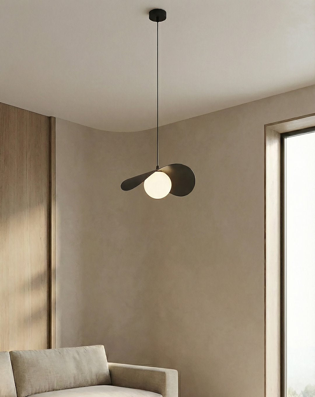 Lustra suspendata RITUAL 1M negru