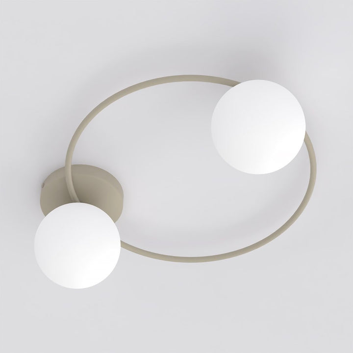 Plafoniera SOPRA 2 cafenie opal