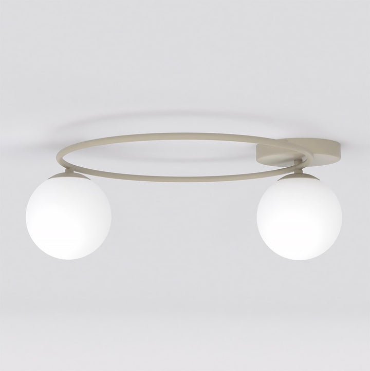 Plafoniera SOPRA 2 cafenie opal