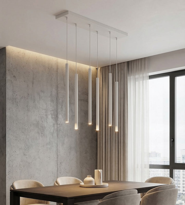 Lustra suspendata SELTER 6 gri