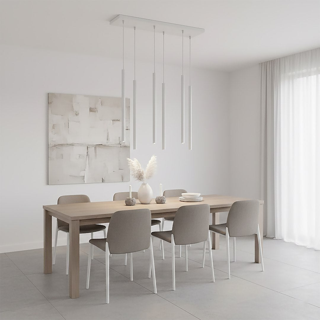 Lustra suspendata SELTER 6 gri