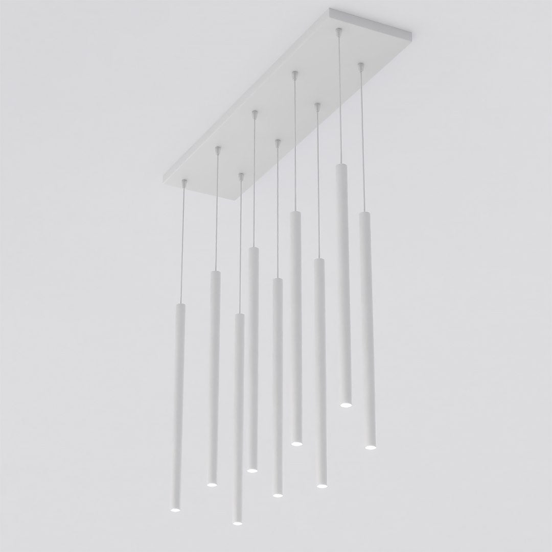 Lustra suspendata SELTER 9 gri