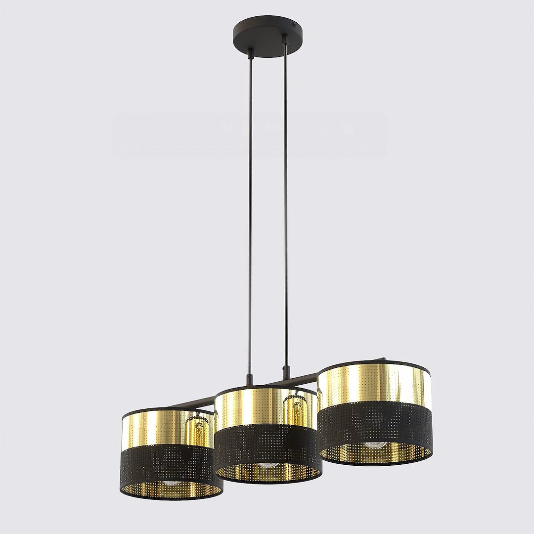 Lustra suspendata LUX 3 BL auriu