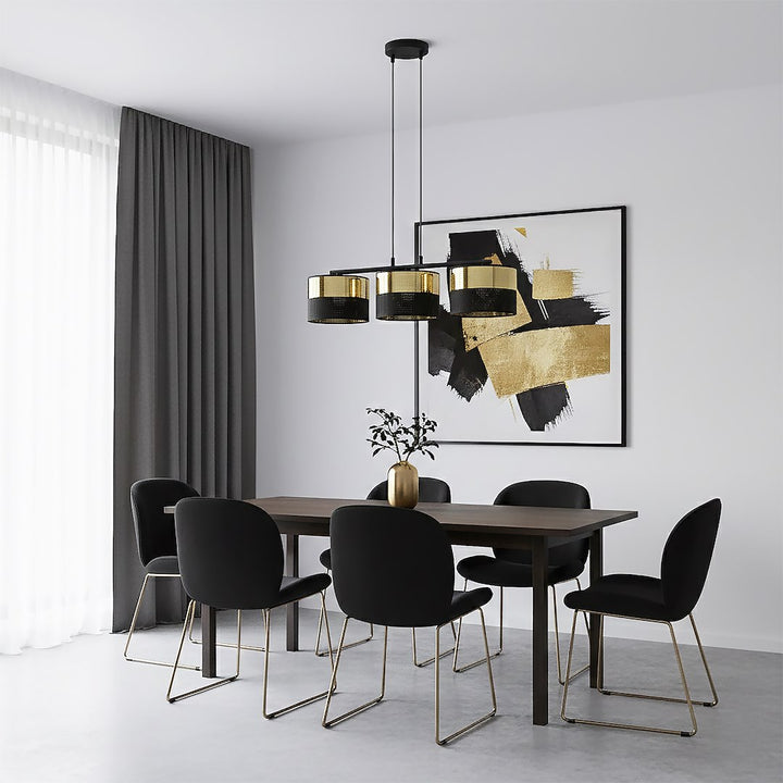 Lustra suspendata LUX 3 BL auriu
