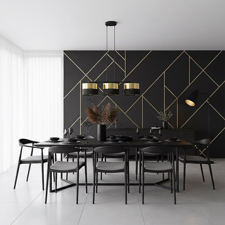 Lustra suspendata LUX 3 BL auriu