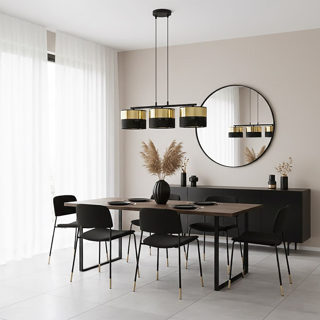 Lustra suspendata LUX 3 BL auriu
