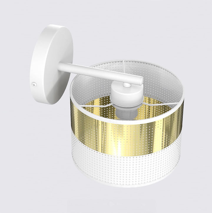 Aplica de perete LUX K1 WH aurie