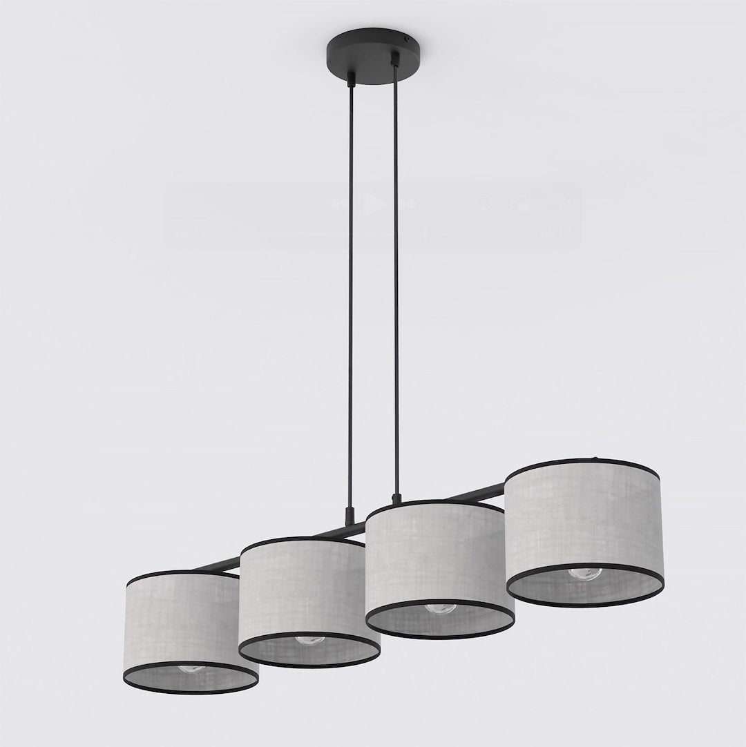 Lustra suspendata ECO 4 BL gri