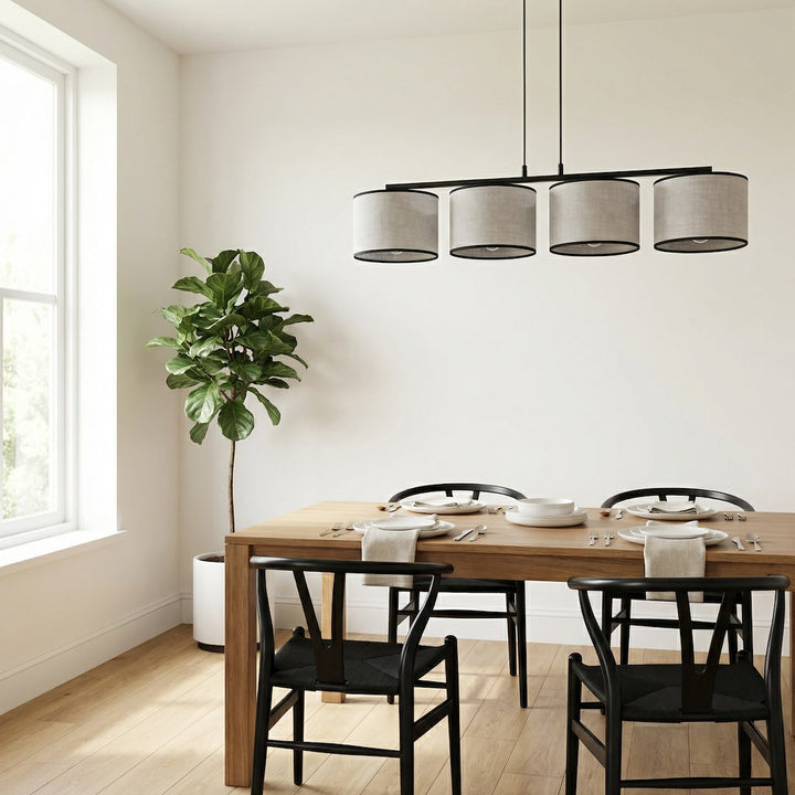 Lustra suspendata ECO 4 BL gri