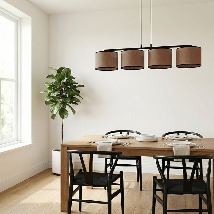 Lustra suspendata ECO 4 BL maro