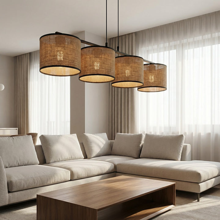 Lustra suspendata ECO 4 BL maro