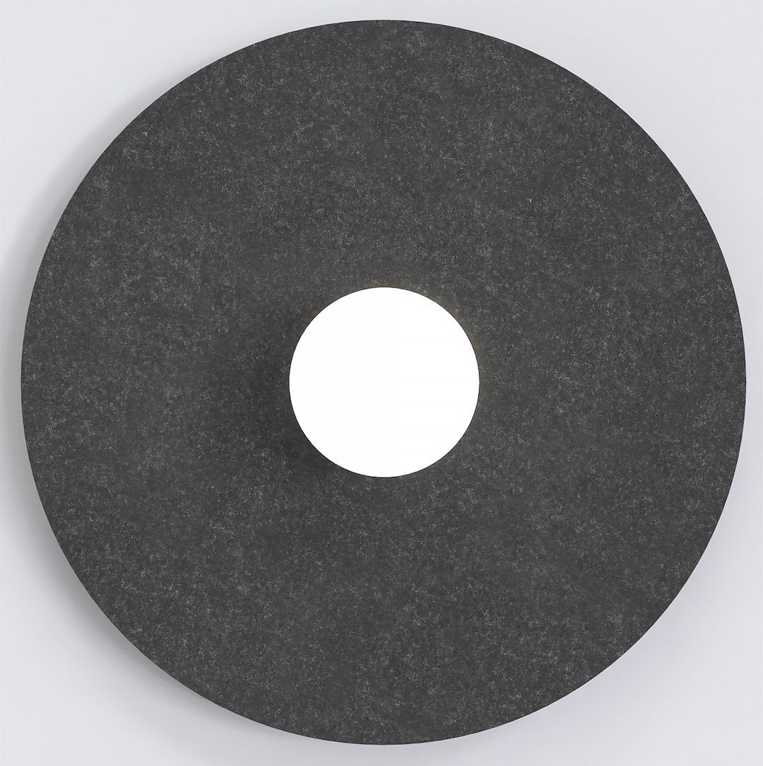 Plafoniera CALMA 1M neagra