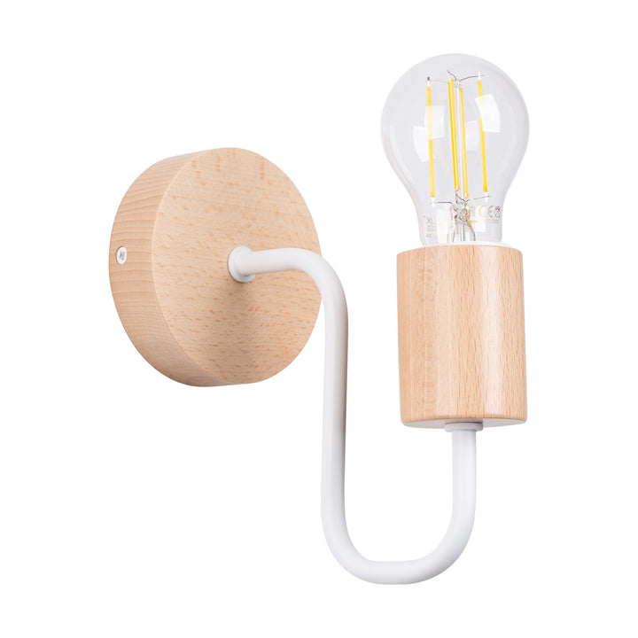 Lampa de perete TIMBO alb