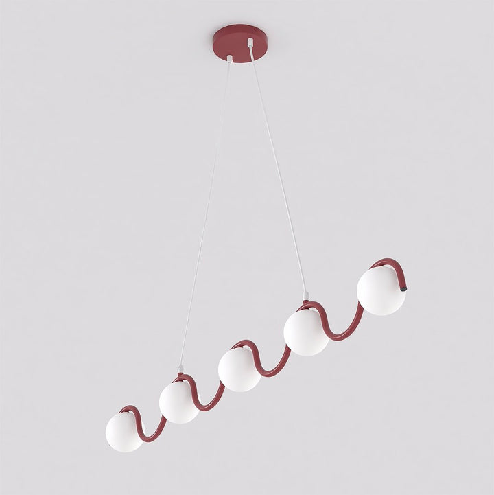 Lustra suspendata SINUS 5 violet