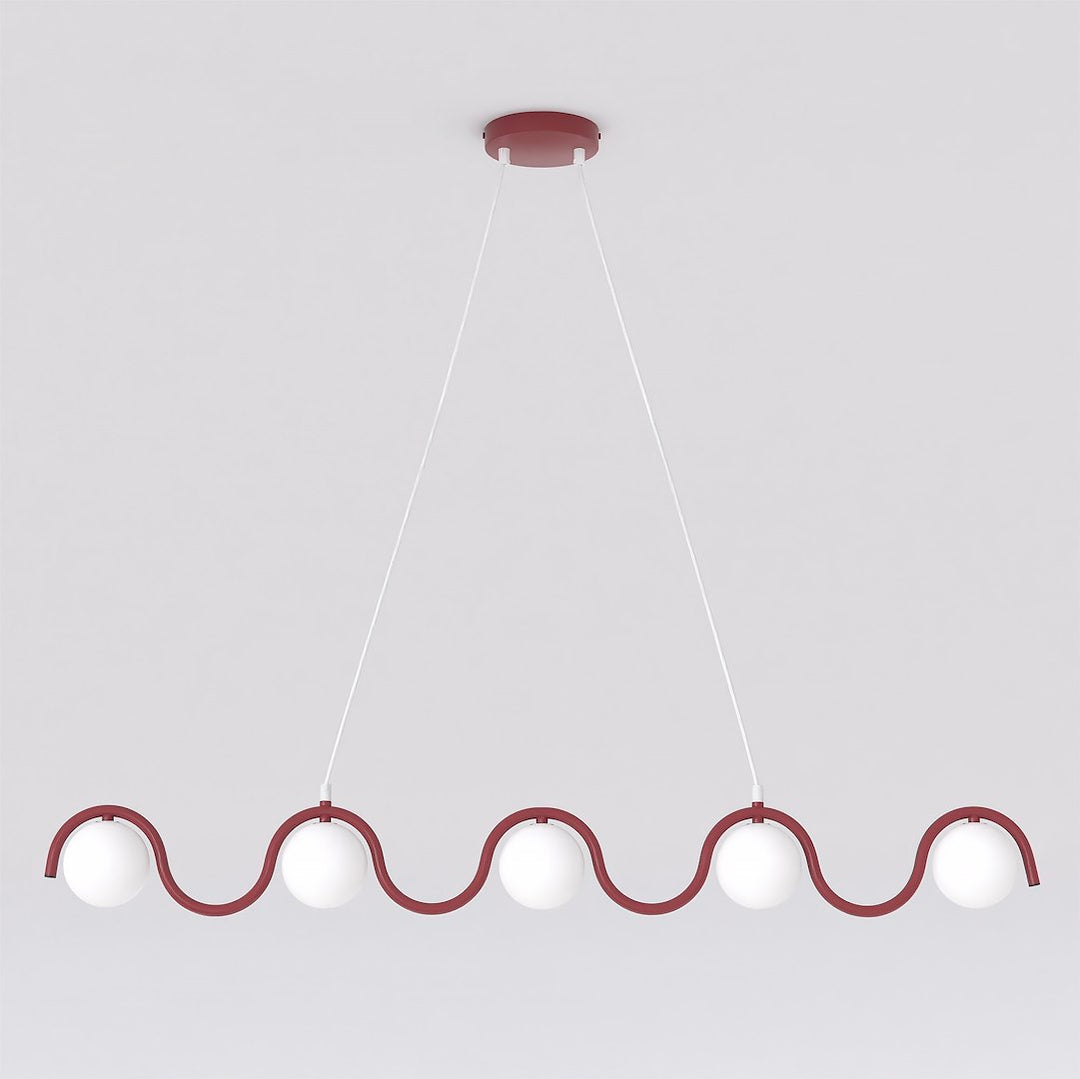 Lustra suspendata SINUS 5 violet