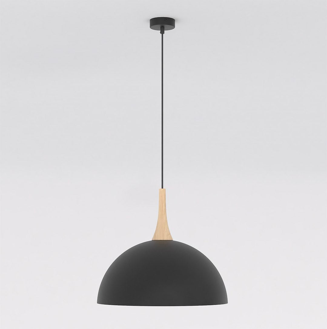 Lustra suspendata NAUTICA 1L negru