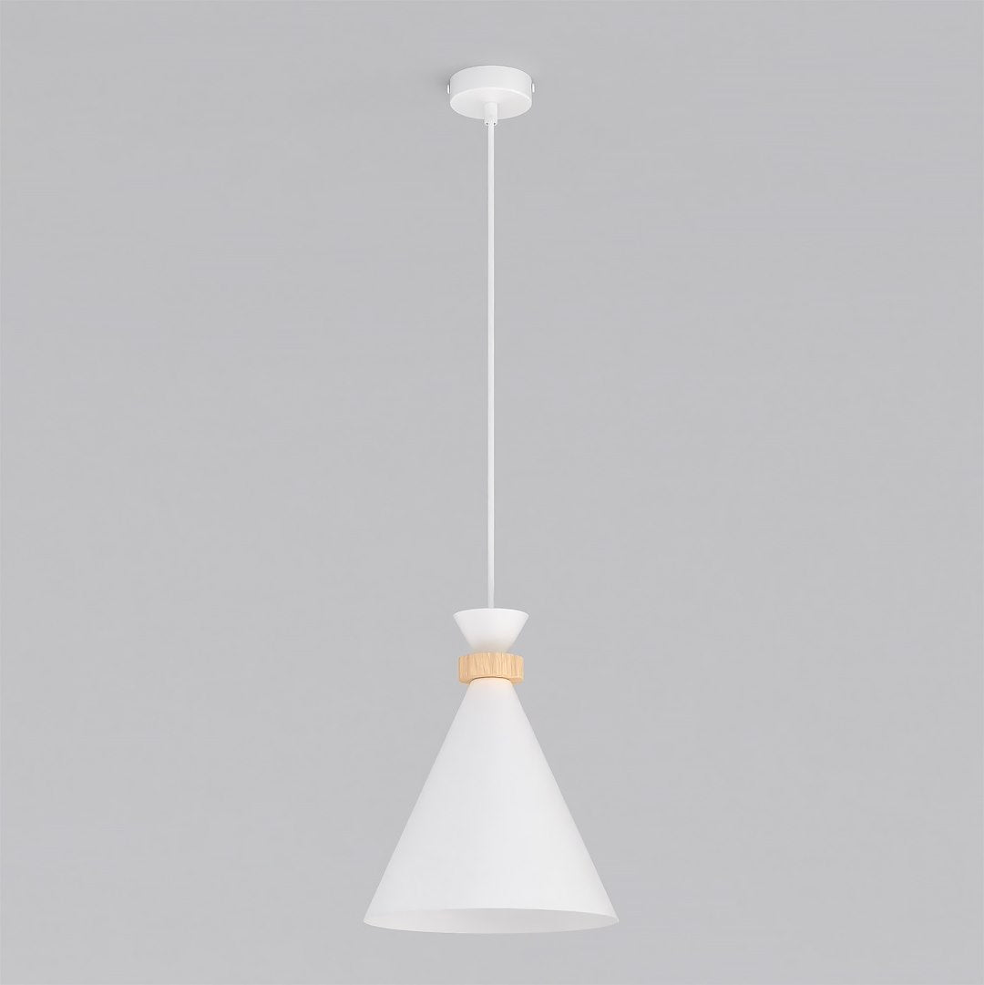 Lustra suspendata ZERO 1 alb