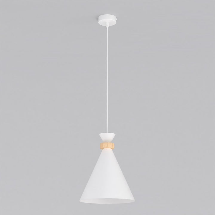 Lustra suspendata ZERO 1 alb