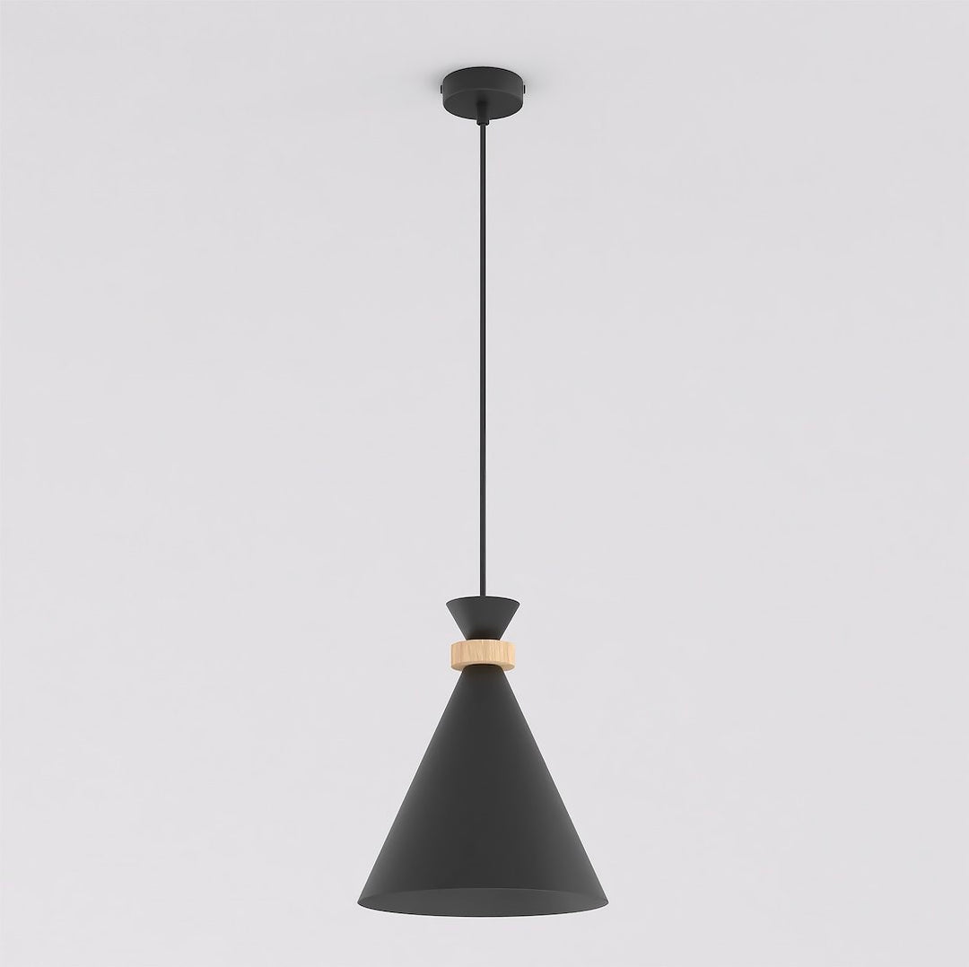 Lustra suspendata ZERO 1 negru
