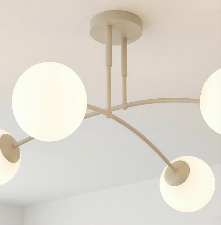 Plafoniera PREGOS 4 cafenie opal