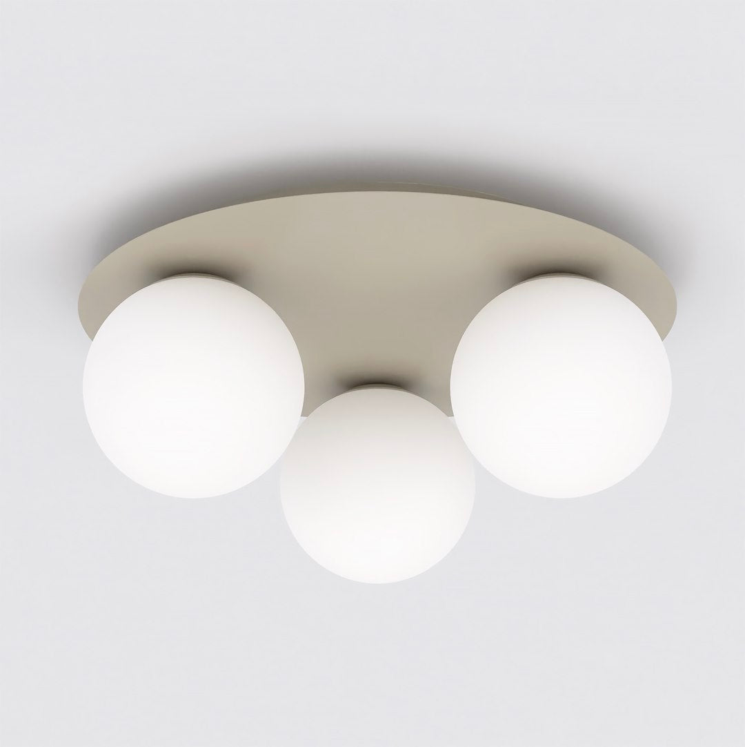 Plafoniera SOLAR 3 cafenie opal