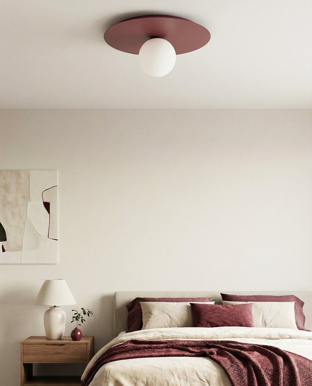 Plafoniera SOLAR 1 violet opal