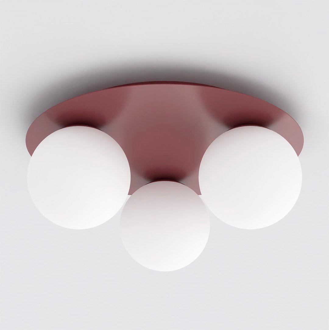 Plafoniera SOLAR 3 violet‚opal