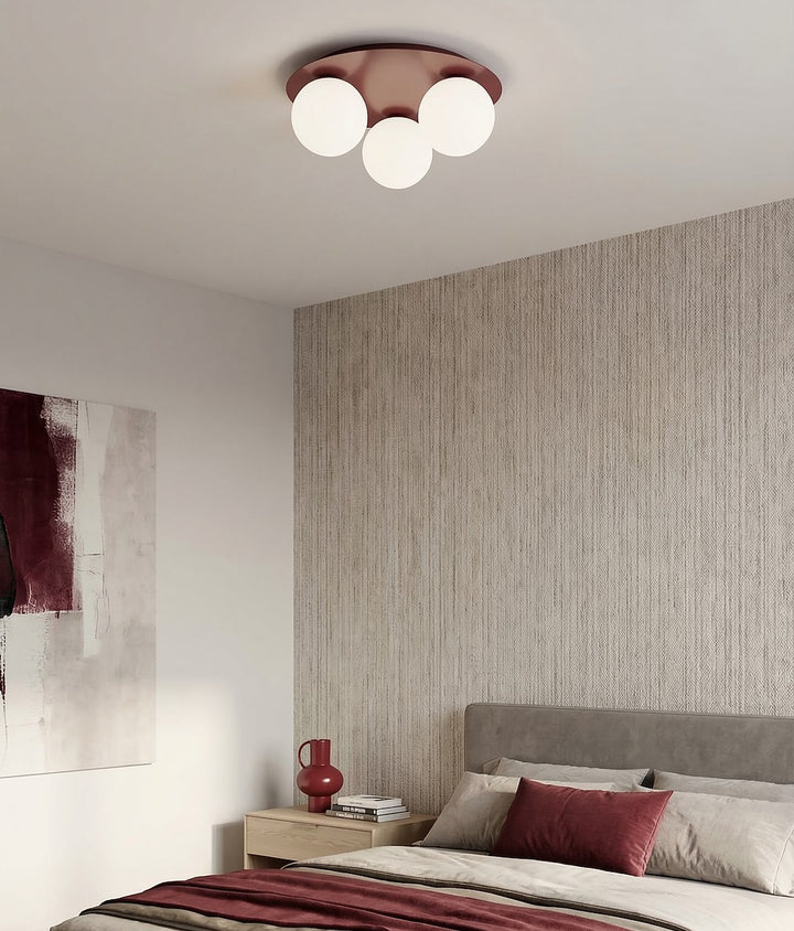 Plafoniera SOLAR 3 violet‚opal