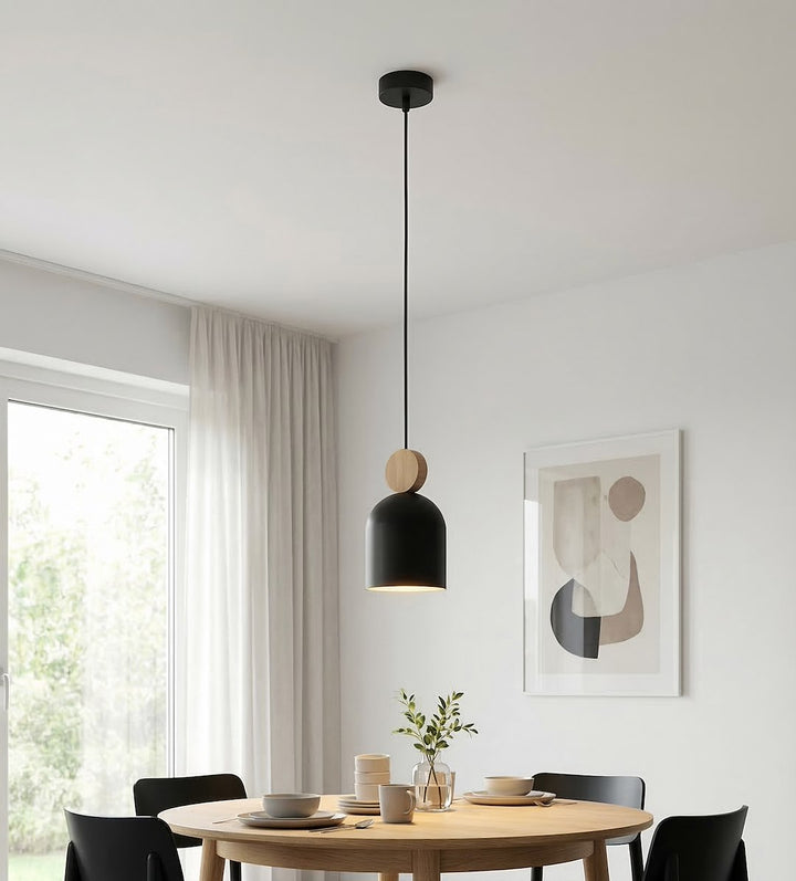 Lustra suspendata MESI 1 negru
