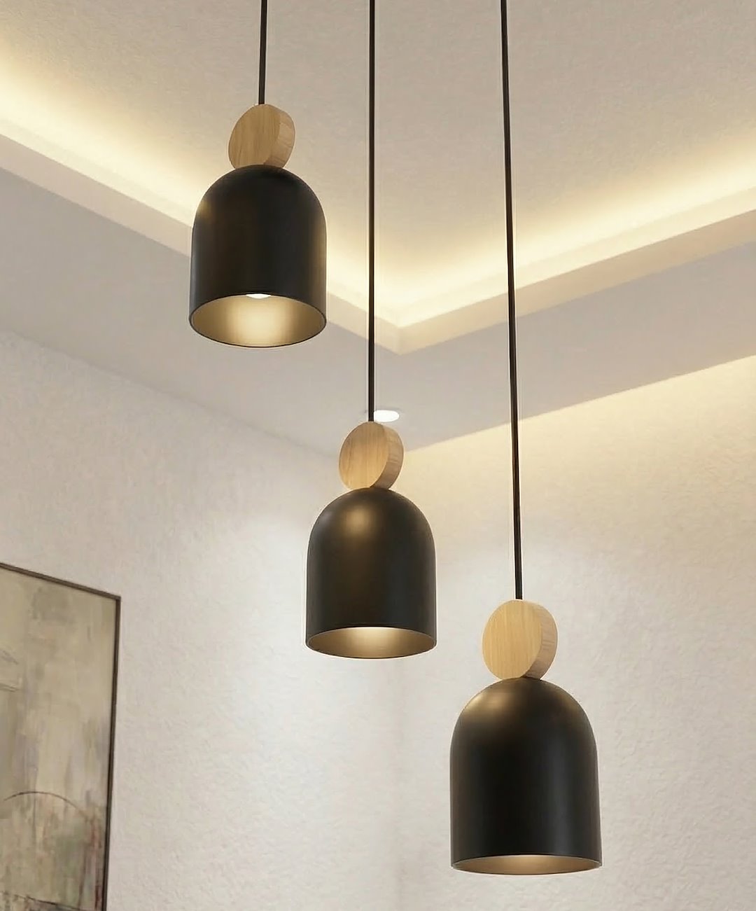 Lustra suspendata MESI 3 BL PREM