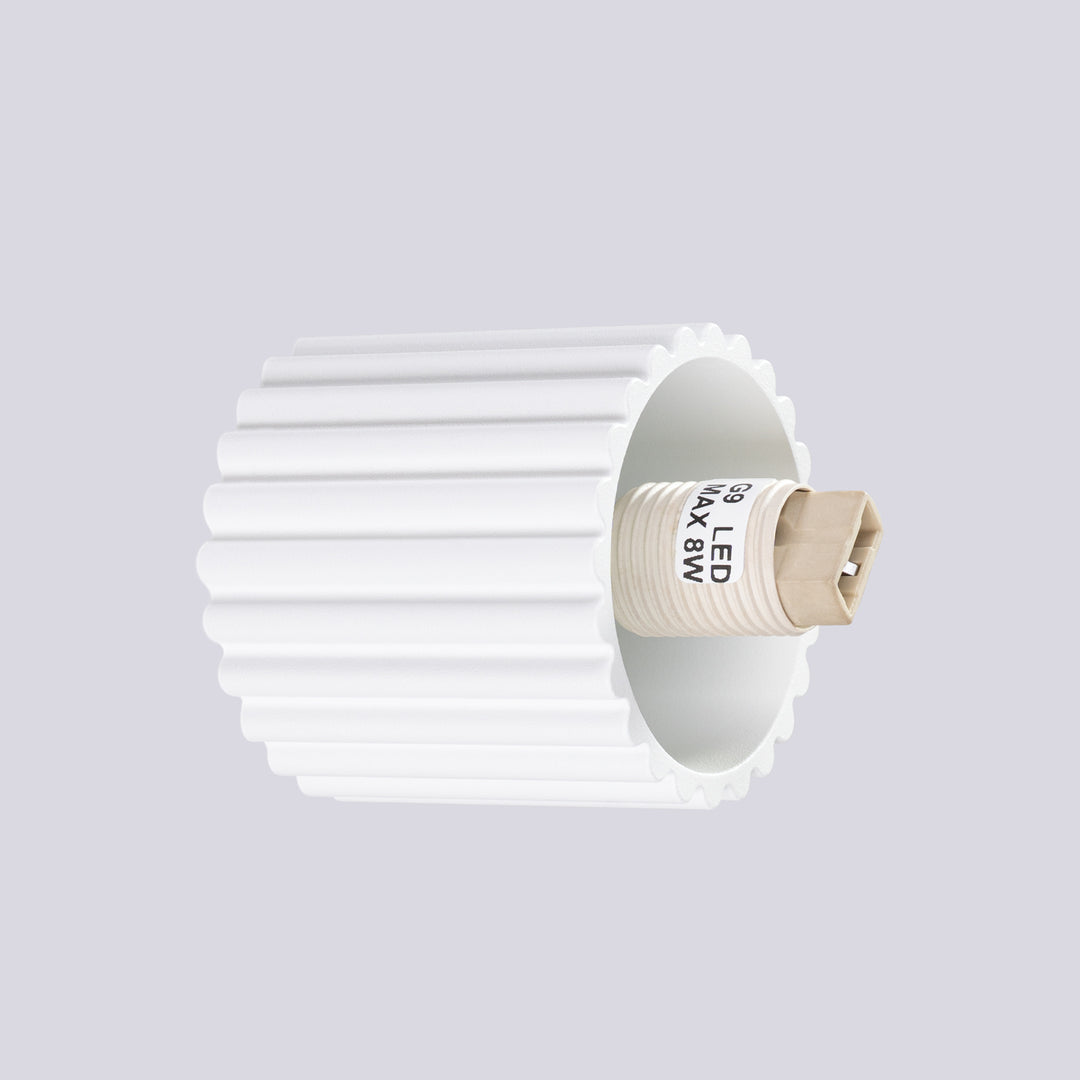 Aplica de perete HALO alba IP44