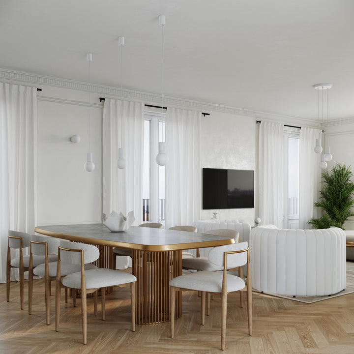 Lampa de masa HALO alb
