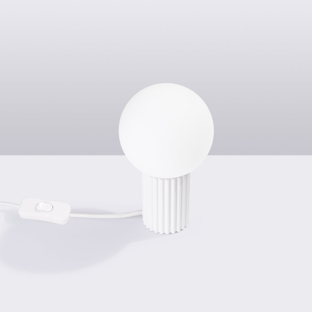 Lampa de masa HALO alb