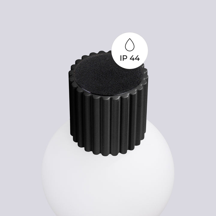 Aplica de perete HALO neagra IP44