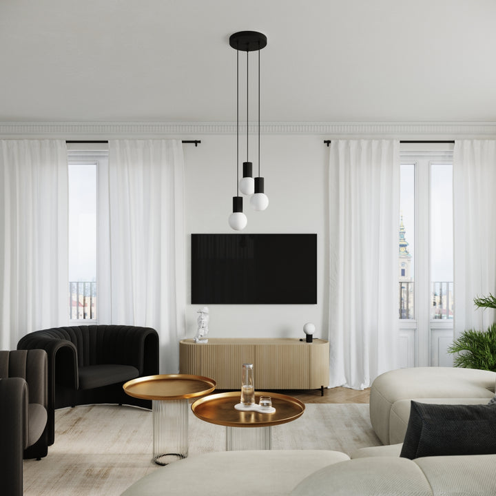 Lampa de masa HALO negru