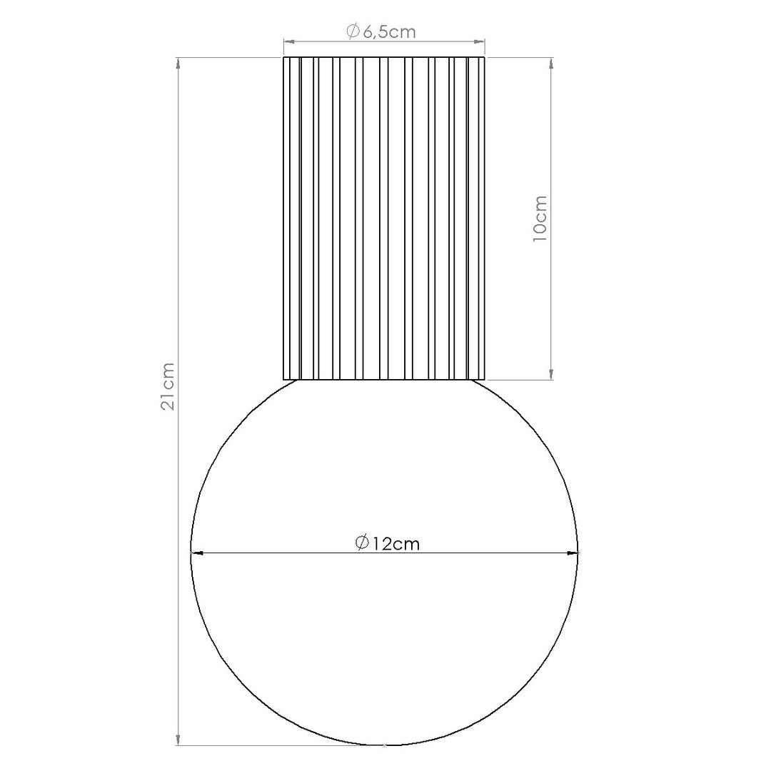 Plafoniera HALO verde oliv IP44