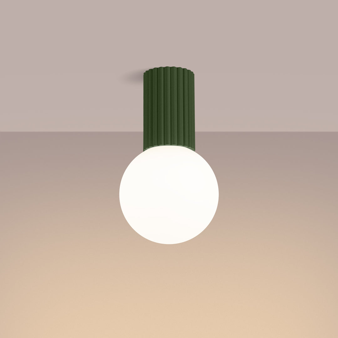 Plafoniera HALO verde oliv IP44