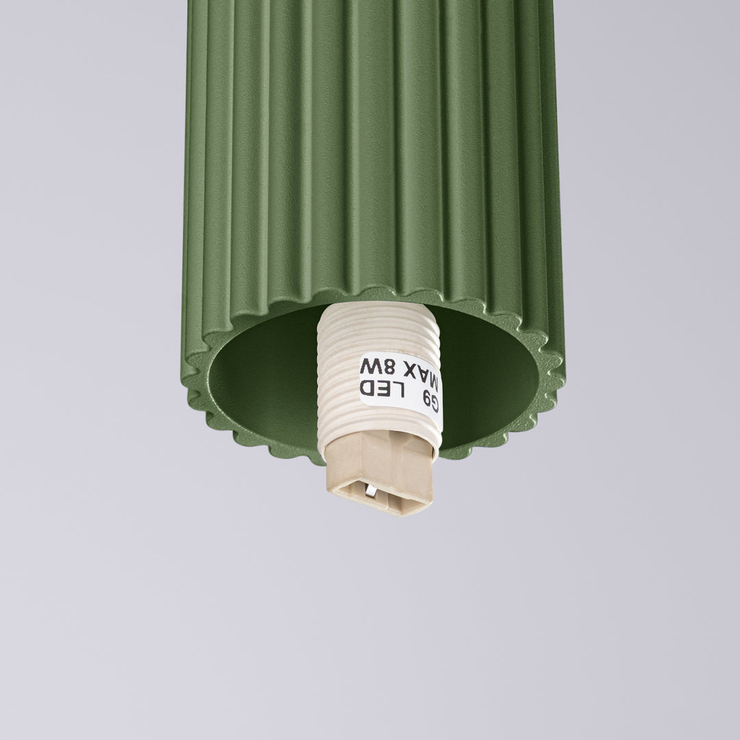 Plafoniera HALO verde oliv IP44