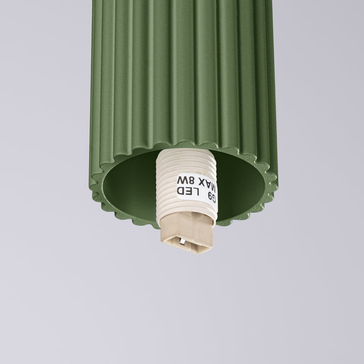 Plafoniera HALO verde oliv IP44
