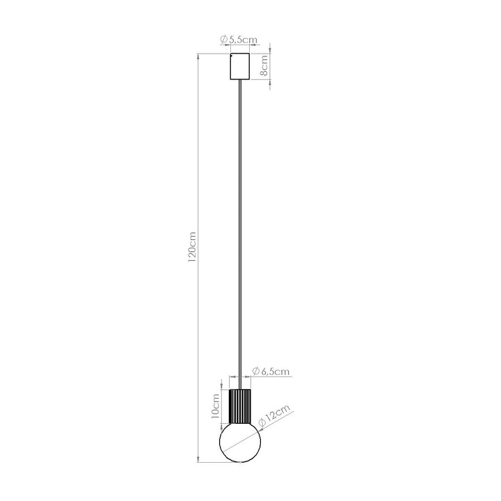 Pendul HALO 1 verde masliniu