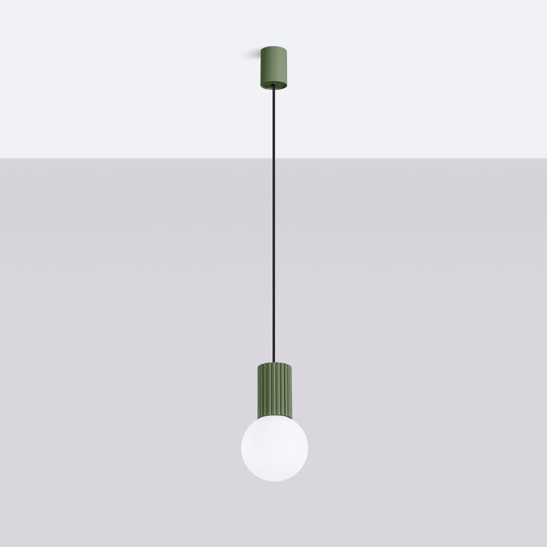 Pendul HALO 1 verde masliniu