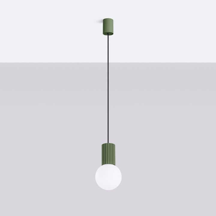 Pendul HALO 1 verde masliniu