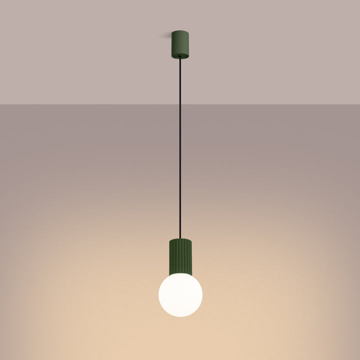 Pendul HALO 1 verde masliniu