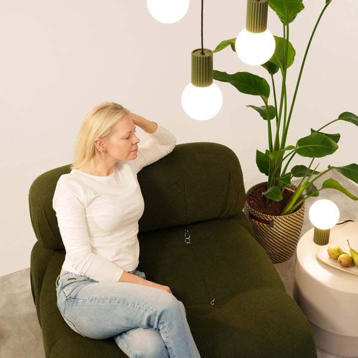 Lampa de masa HALO verde masliniu