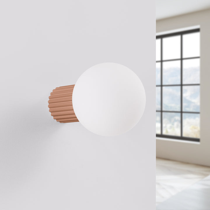 Aplica de perete HALO mocha IP44