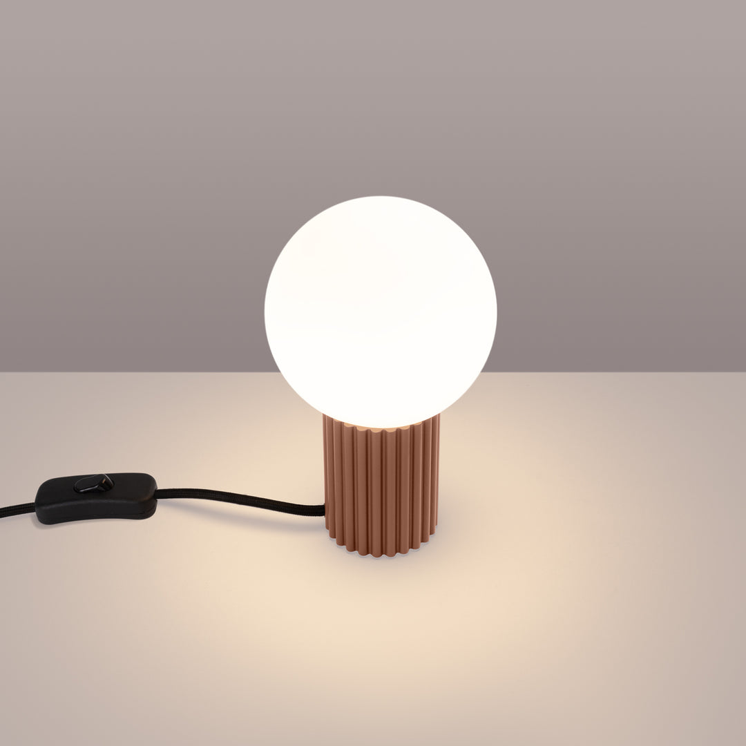 Lampa de masa HALO mocha