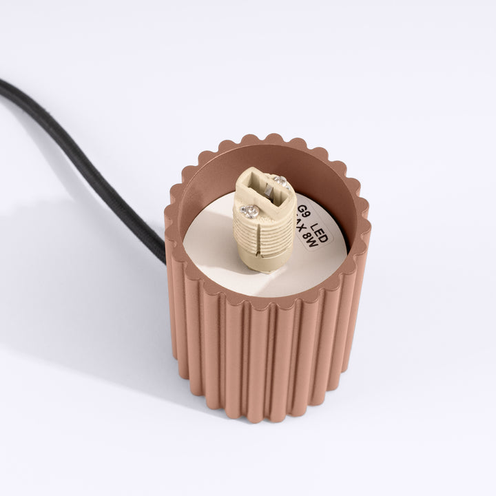 Lampa de masa HALO mocha