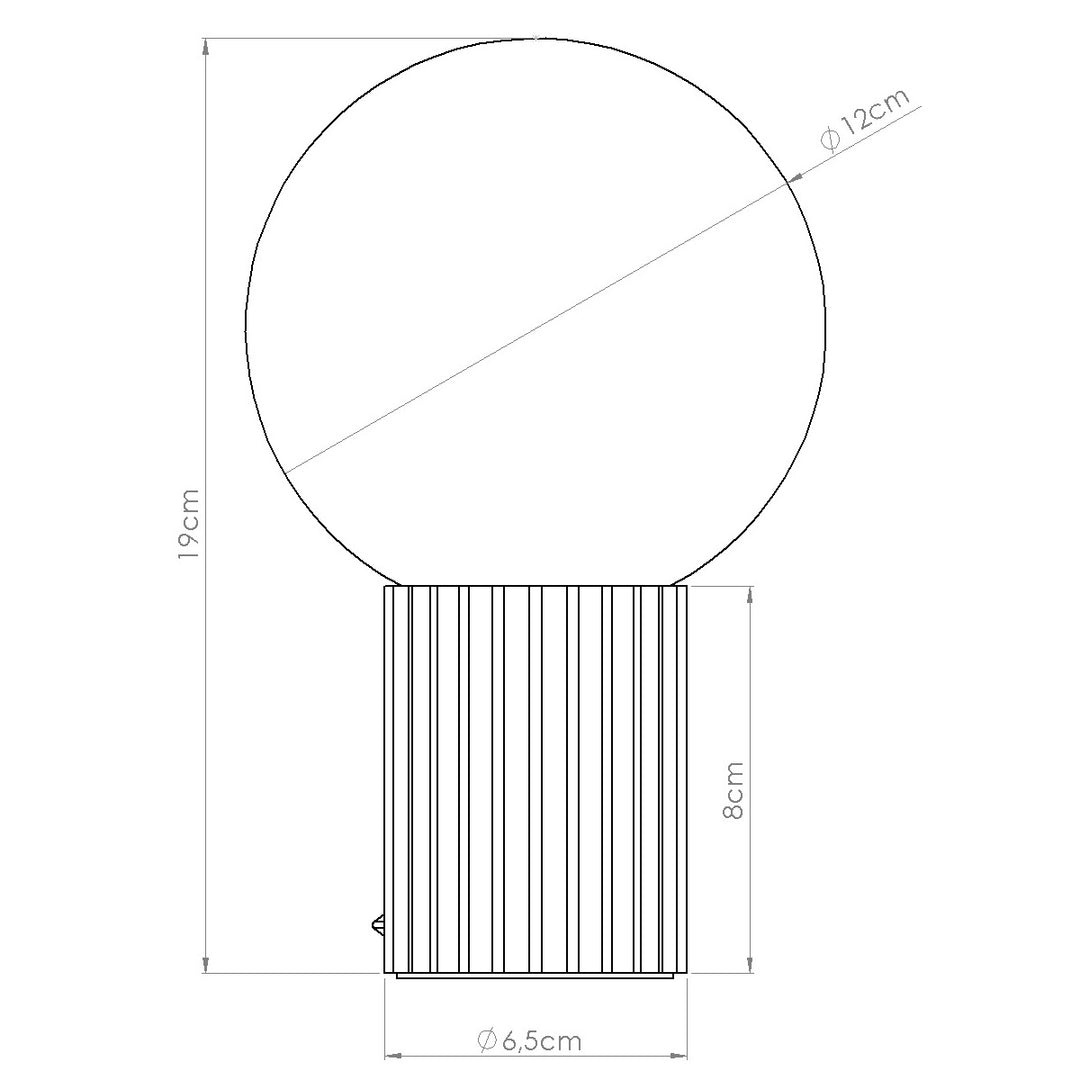 Lampa de masa HALO ultramarin