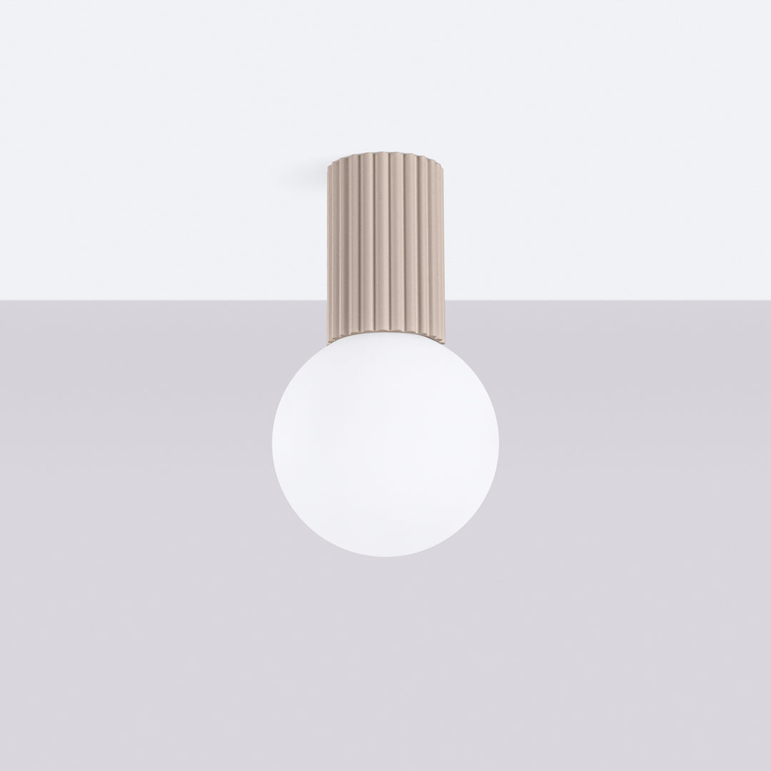 Plafoniera HALO taupe IP44