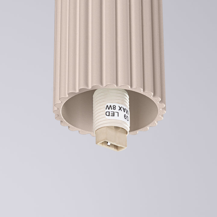 Plafoniera HALO taupe IP44